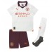 Manchester City Erling Haaland #9 Dětské Oblečení Venkovní Dres 2023-24 Krátkým Rukávem (+ trenýrky)
